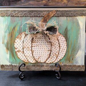 Pumpkin Fall Decor - One of a Kind